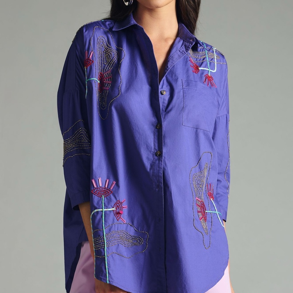 Maeve Alameda Buttondown Shirt